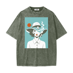 Dark Wave Hat - Heavyweight Snow Washed T-Shirt