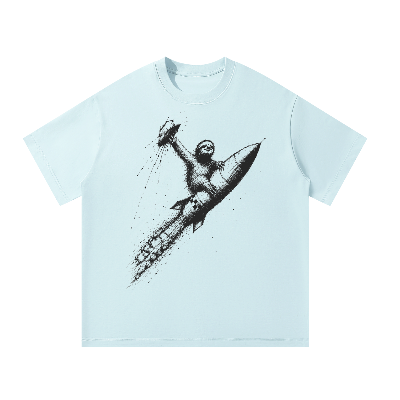 Rocket Sloth - Oversized T-Shirt