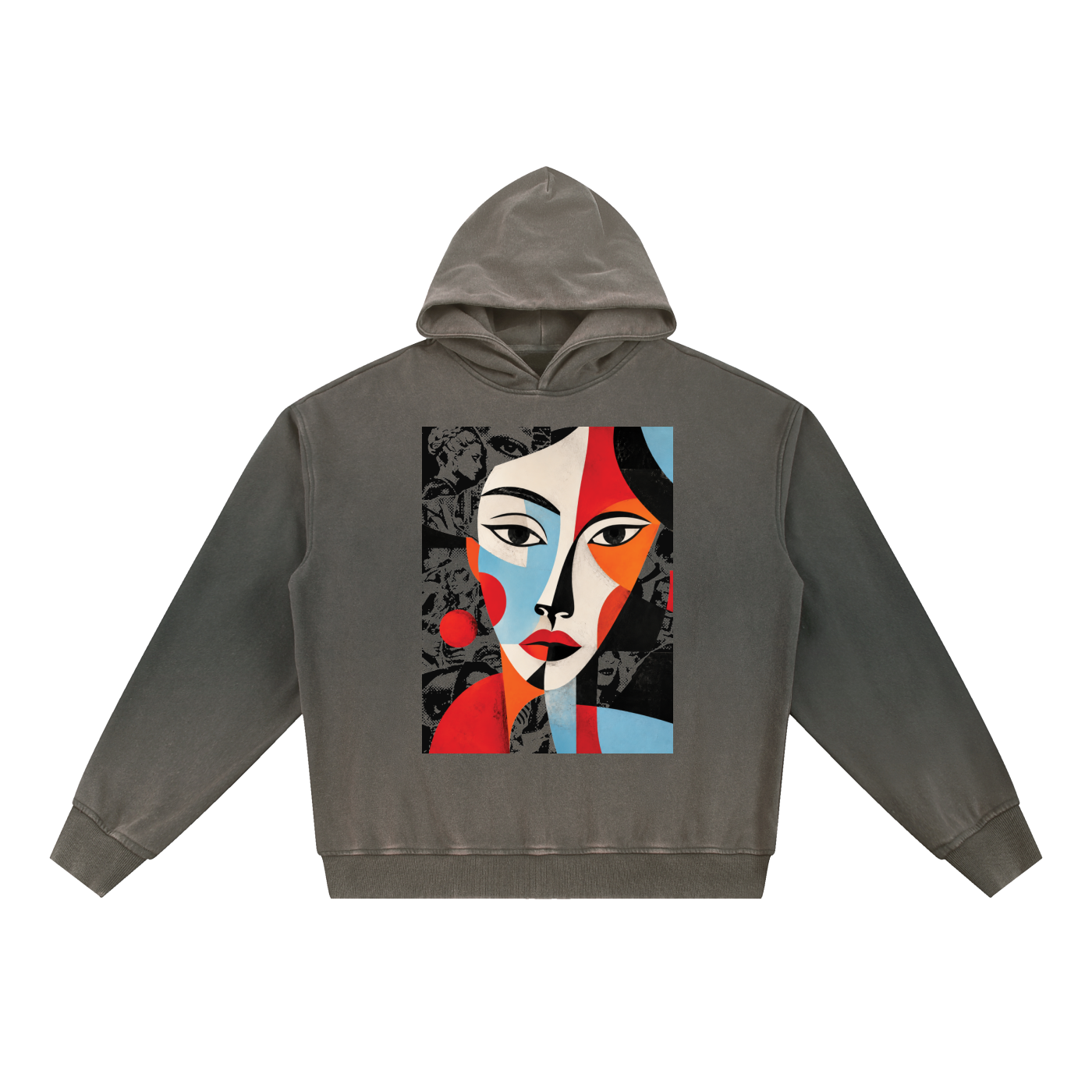 Muse Print - Gradient Fleece Hoodie