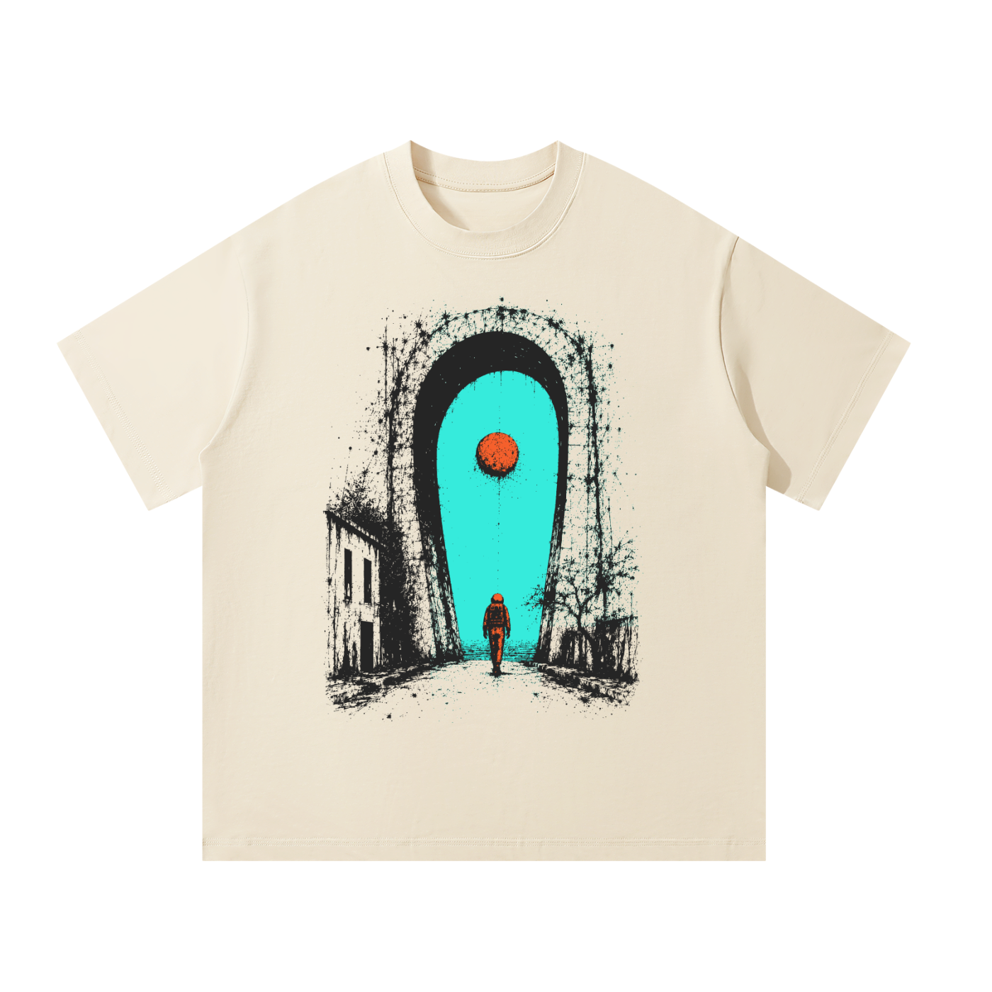 Off to Mars - Oversized T-Shirt