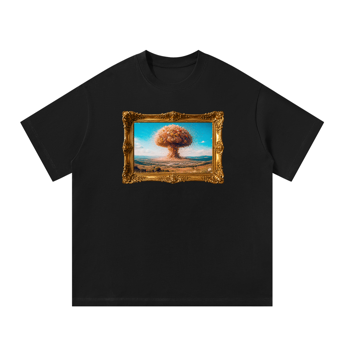 Flower Cloud - Oversized T-Shirt