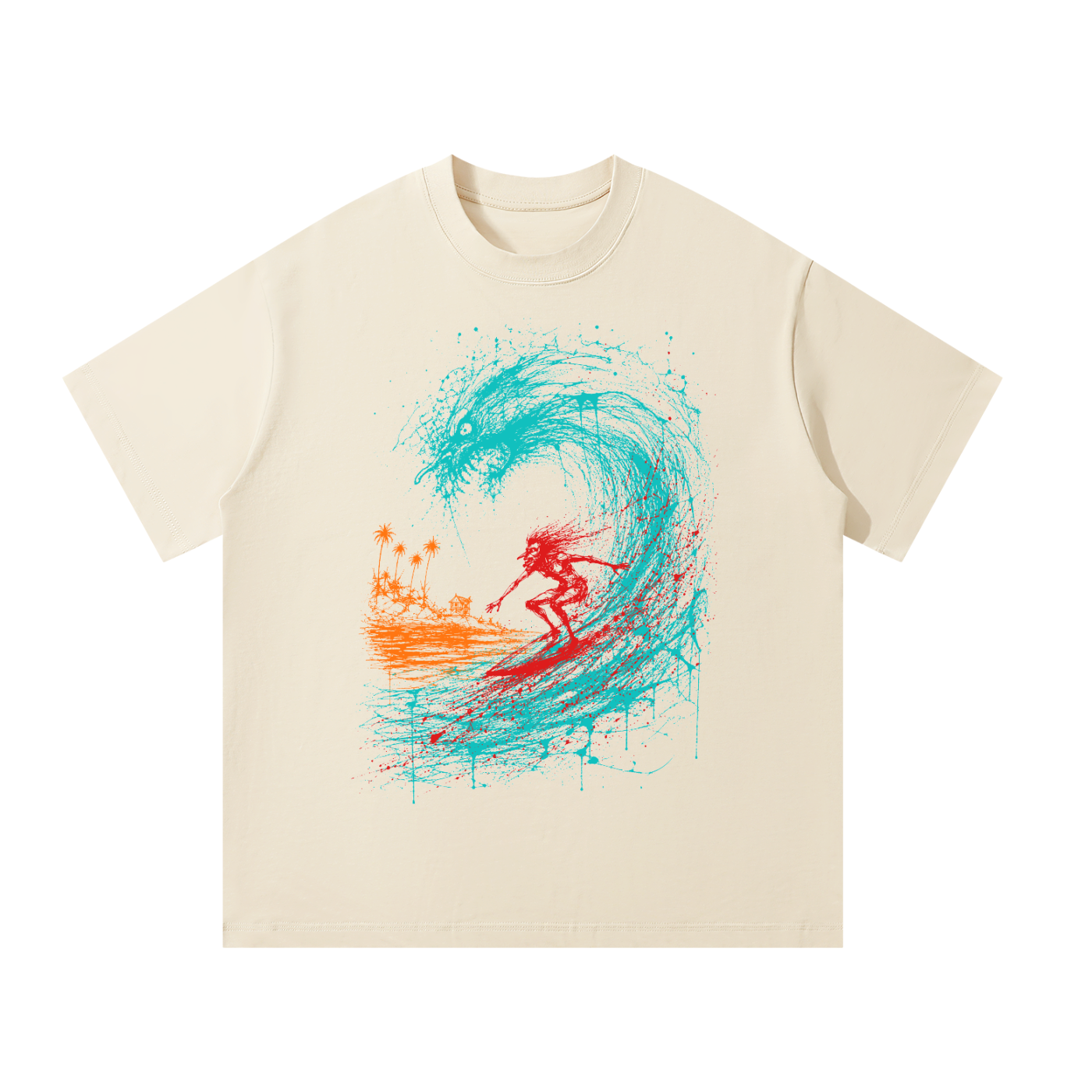 Colour Wave - Oversized T-Shirt