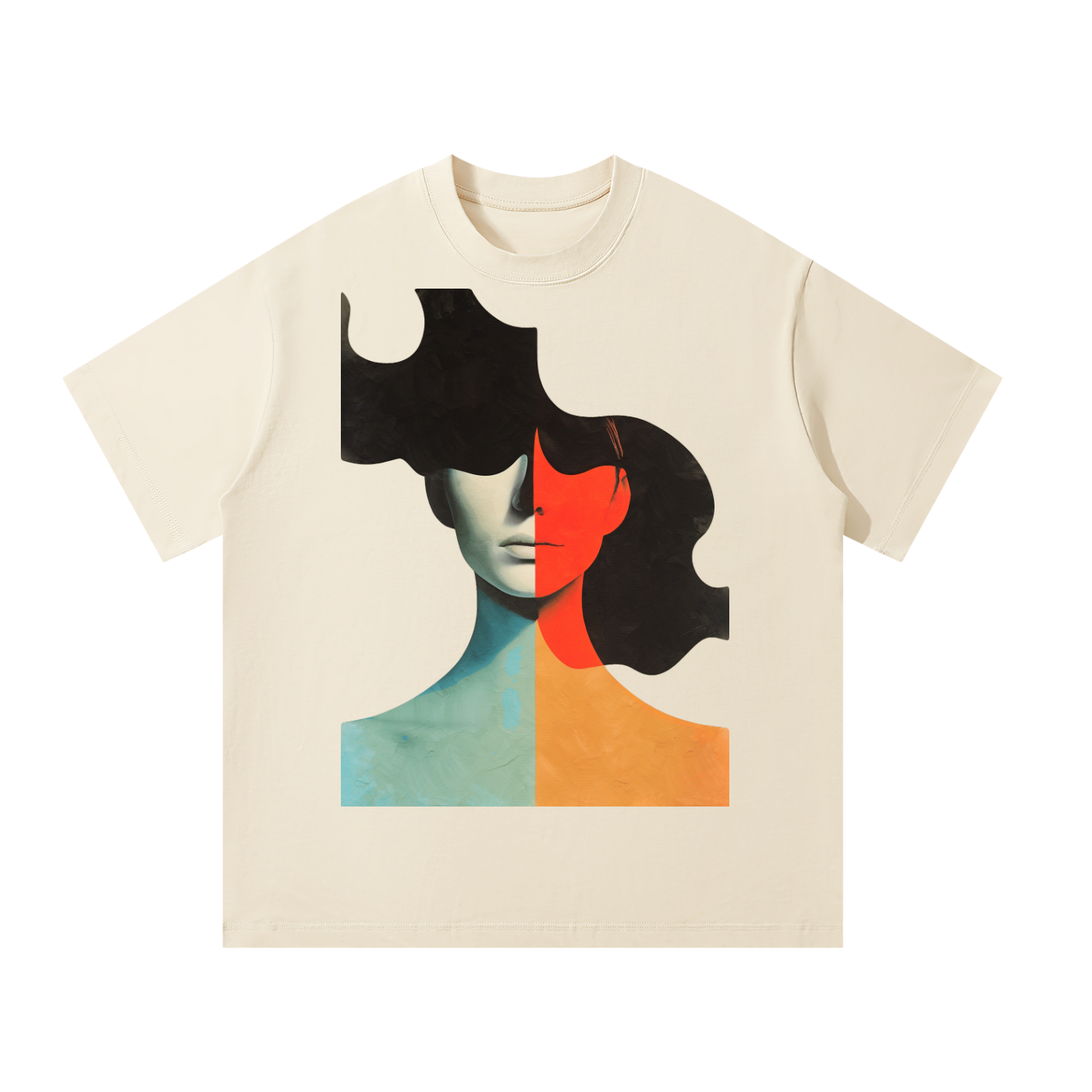 Split Muse - Oversized T-Shirt
