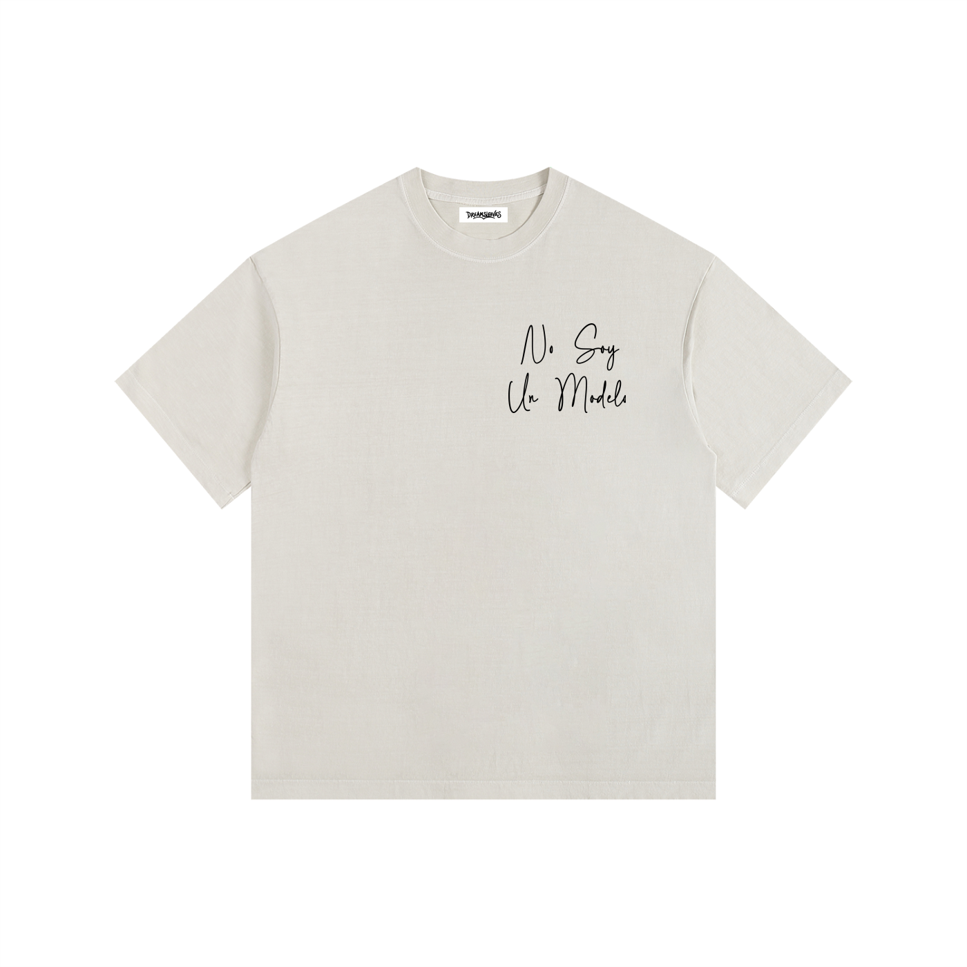 No Soy Un Modelo - Vintage Washed Oversized Cotton T-Shirt