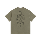 No Soy Un Modelo - Vintage Washed Oversized Cotton T-Shirt