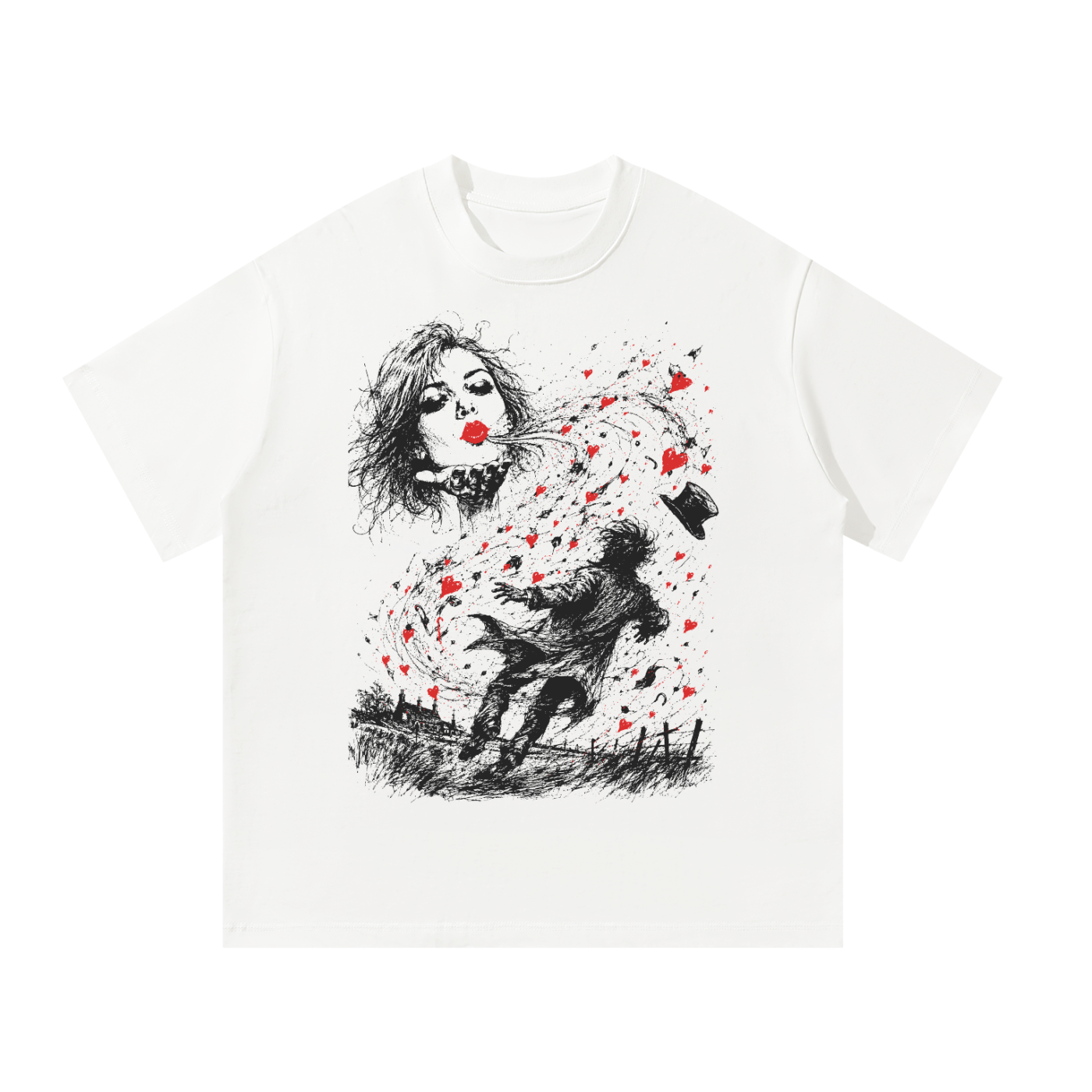 Blown Kiss - Oversized T-Shirt