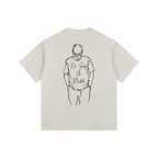No Soy Un Modelo - Vintage Washed Oversized Cotton T-Shirt