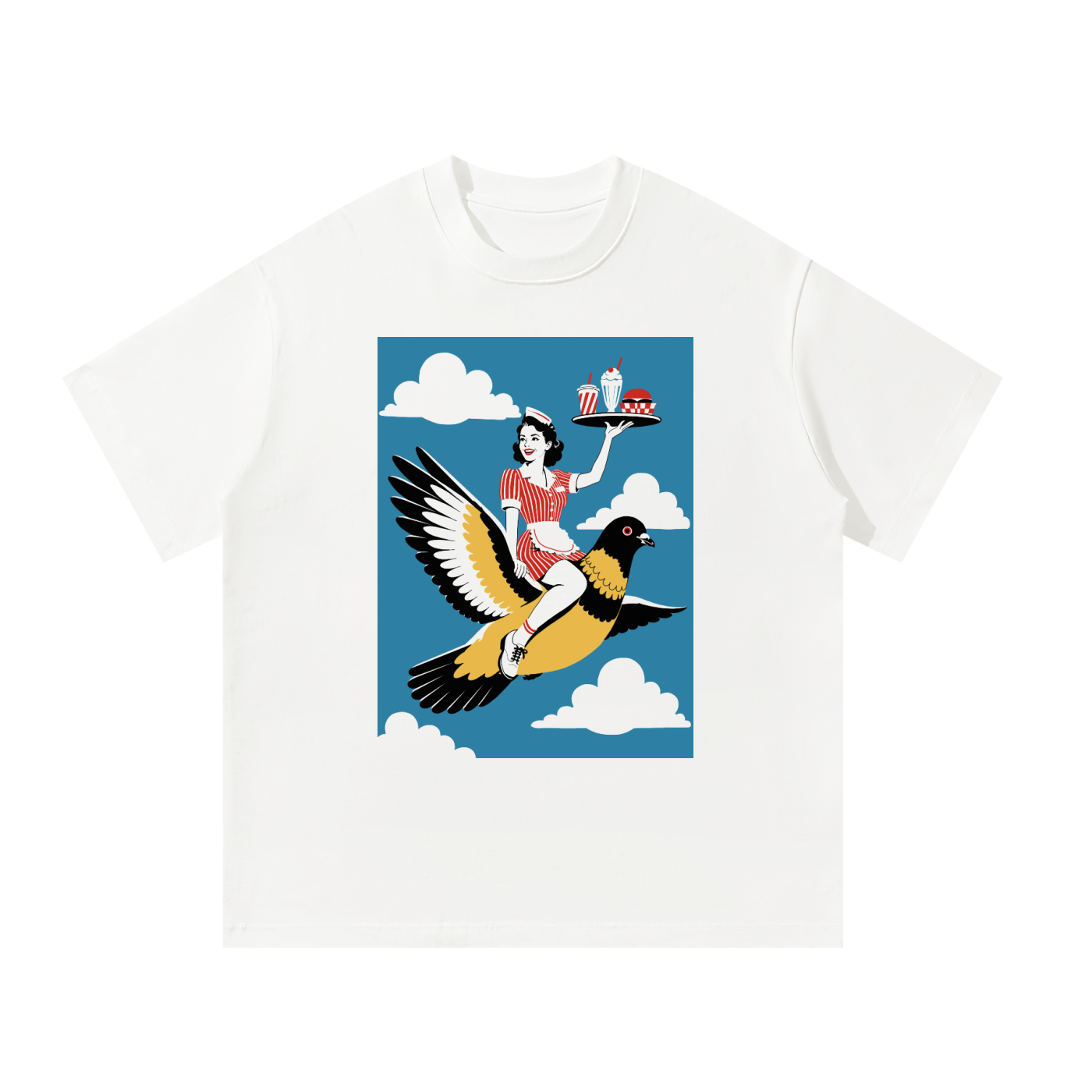 Coober Eats Light - Unisex Oversized T-Shirt