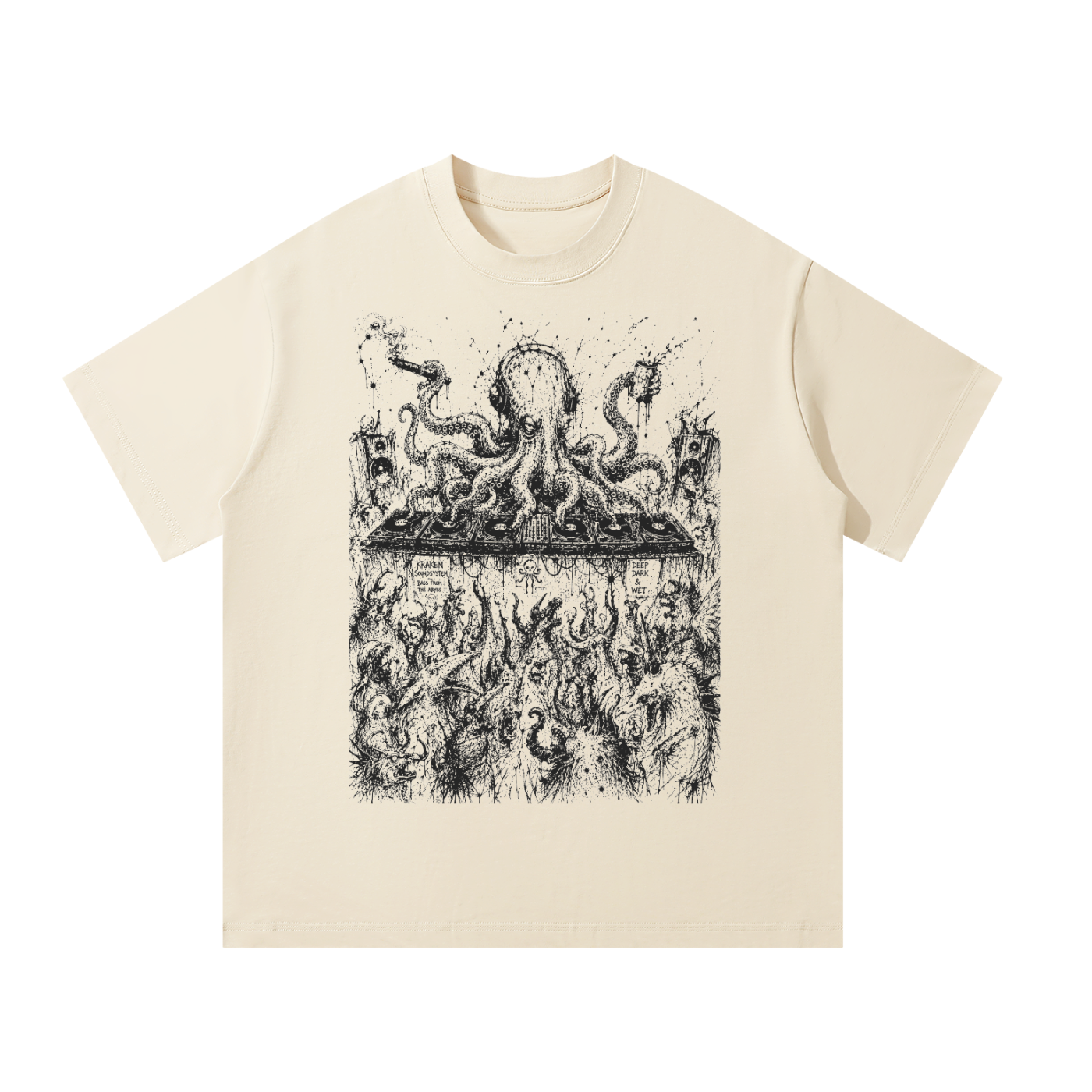 Kraken Soundsystem - Oversized T-Shirt