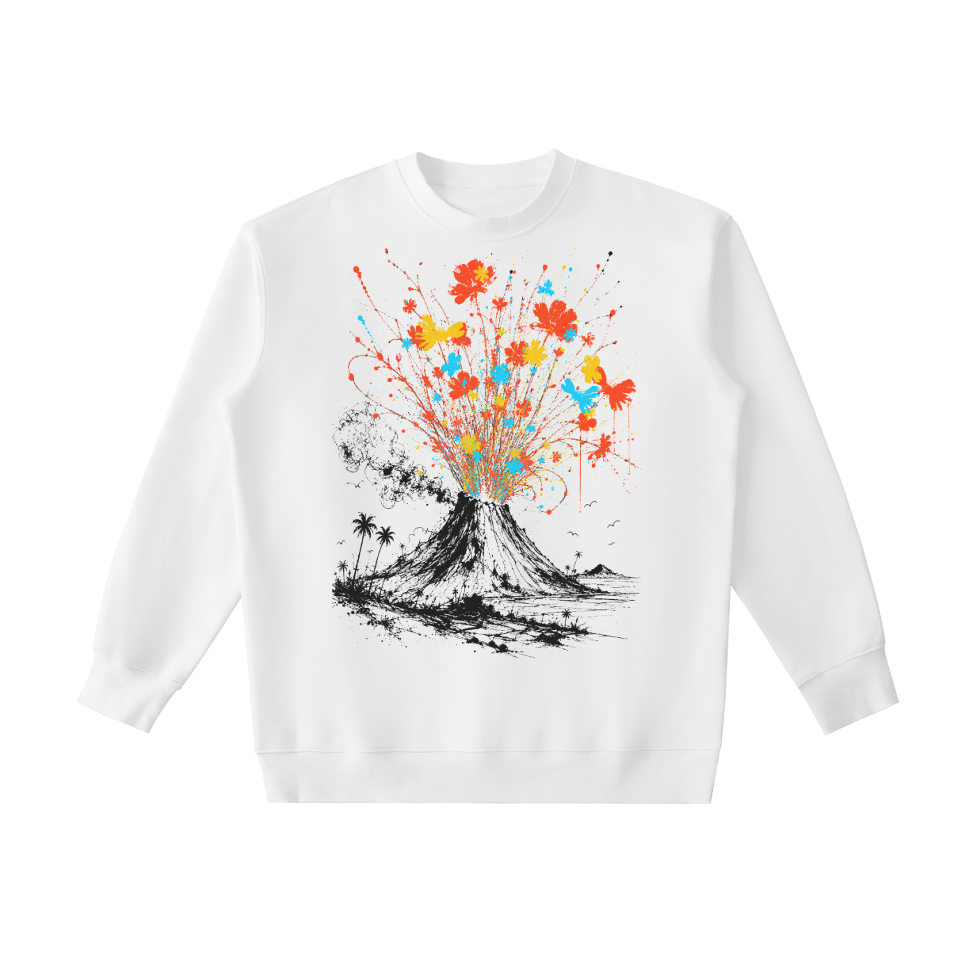 Eruption - Heavyweight Crewneck Sweatshirt