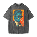 Smoking Man - Heavyweight Snow Washed T-Shirt