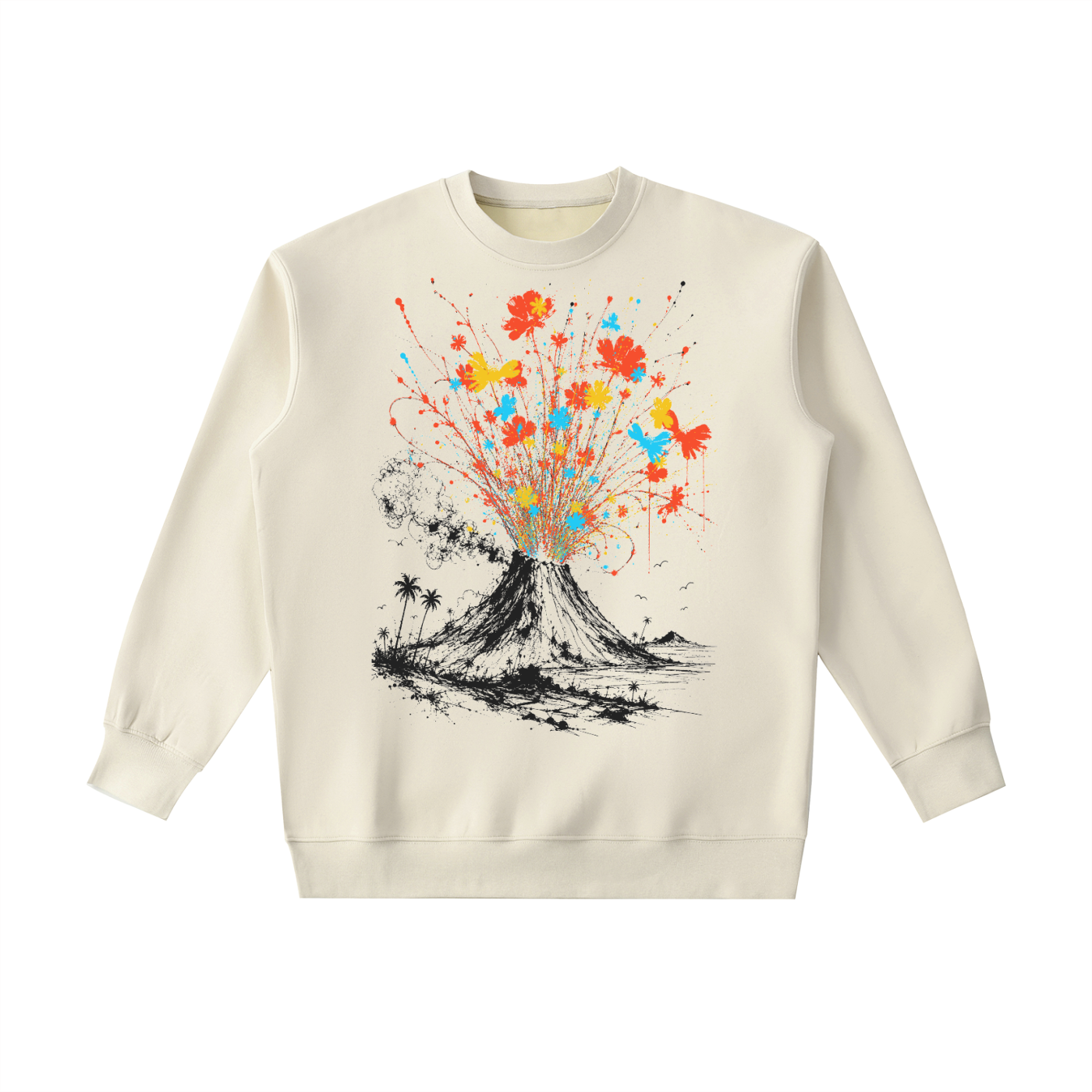 Eruption - Heavyweight Crewneck Sweatshirt