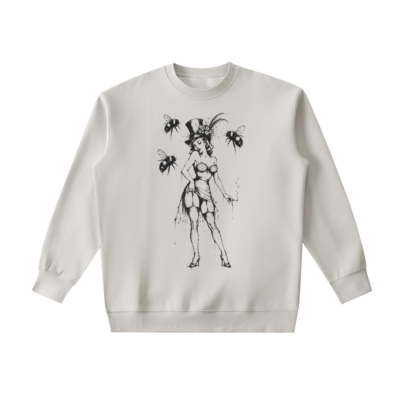 Honey Bees - Heavyweight Crewneck Sweatshirt
