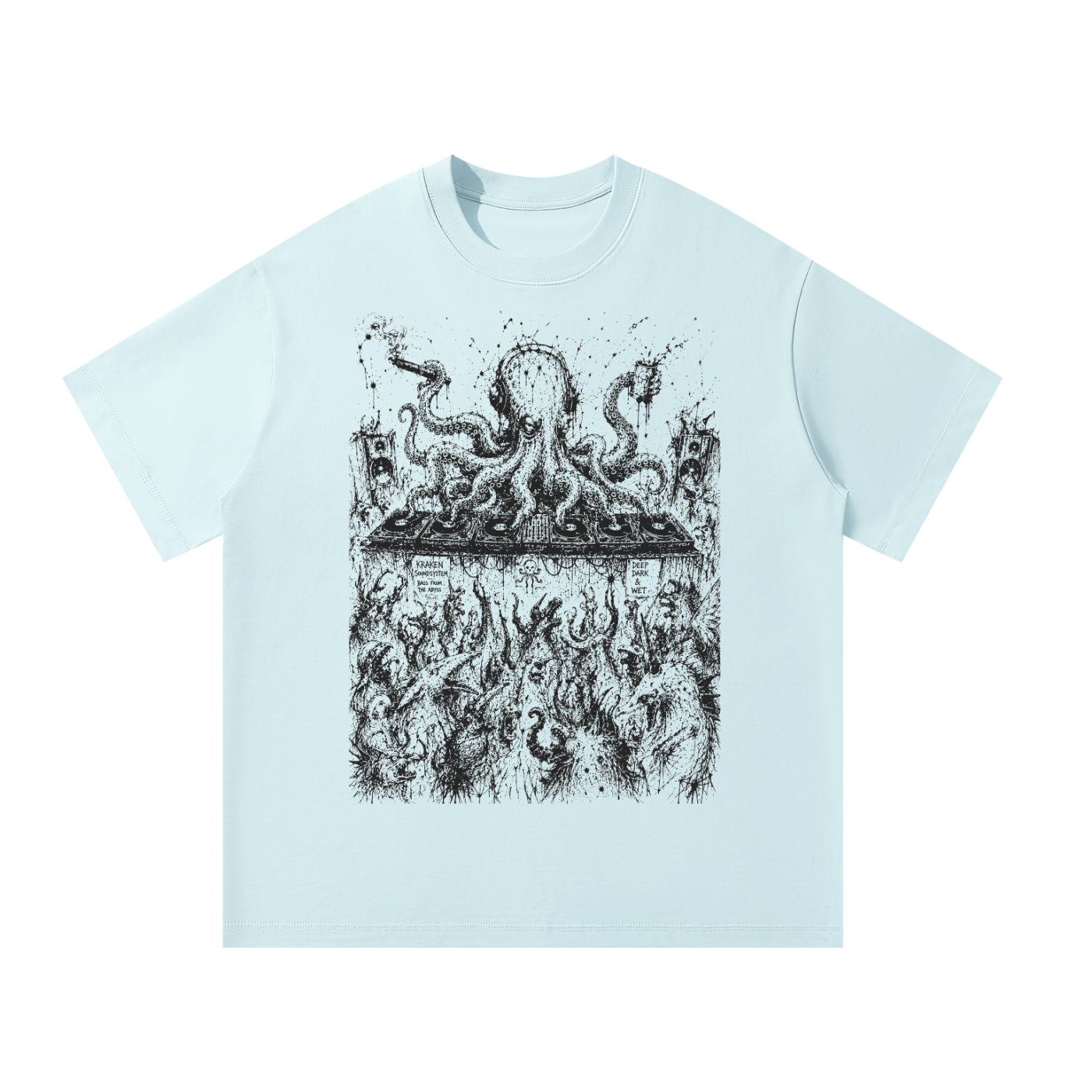 Kraken Soundsystem - Oversized T-Shirt