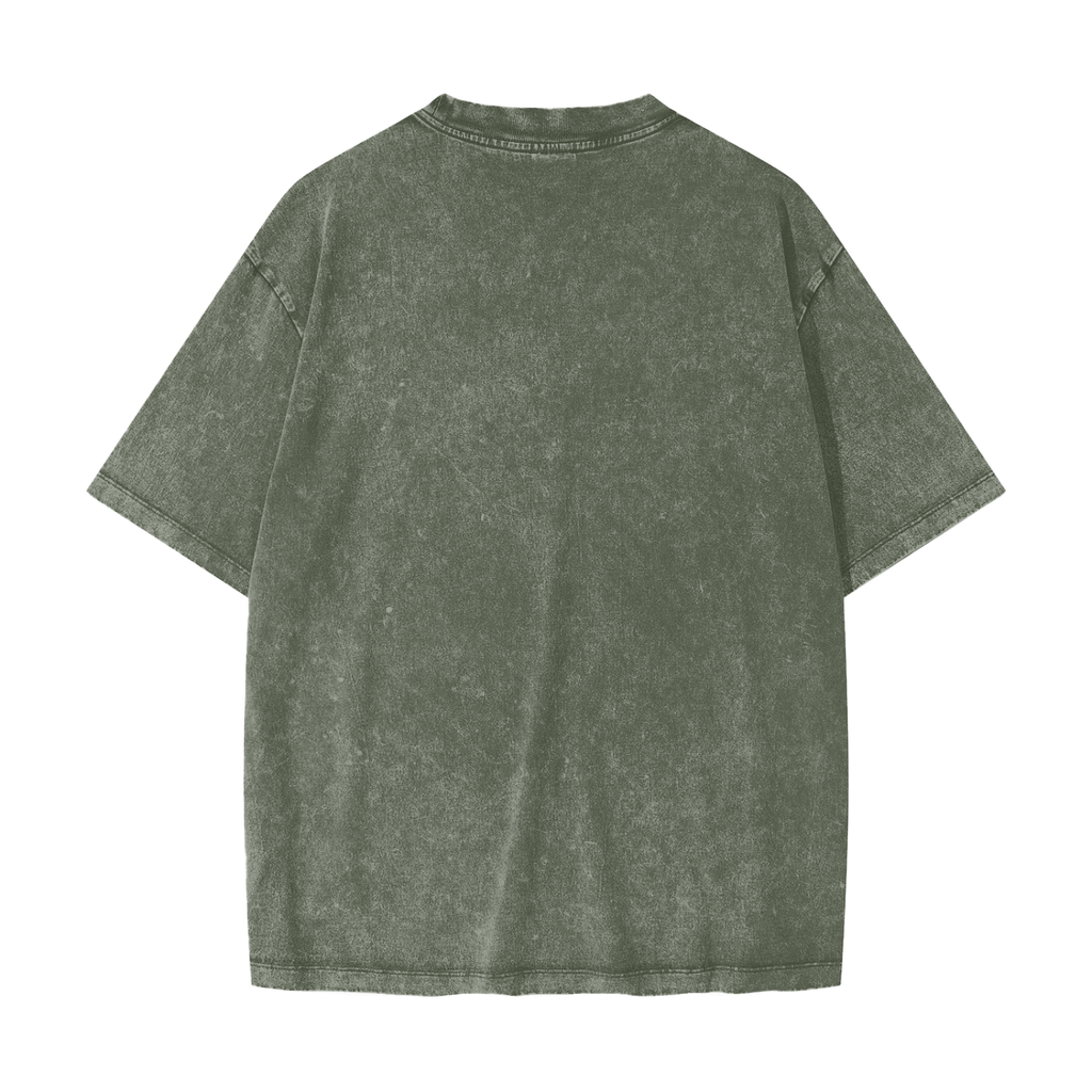 Dark Wave Hat - Heavyweight Snow Washed T-Shirt