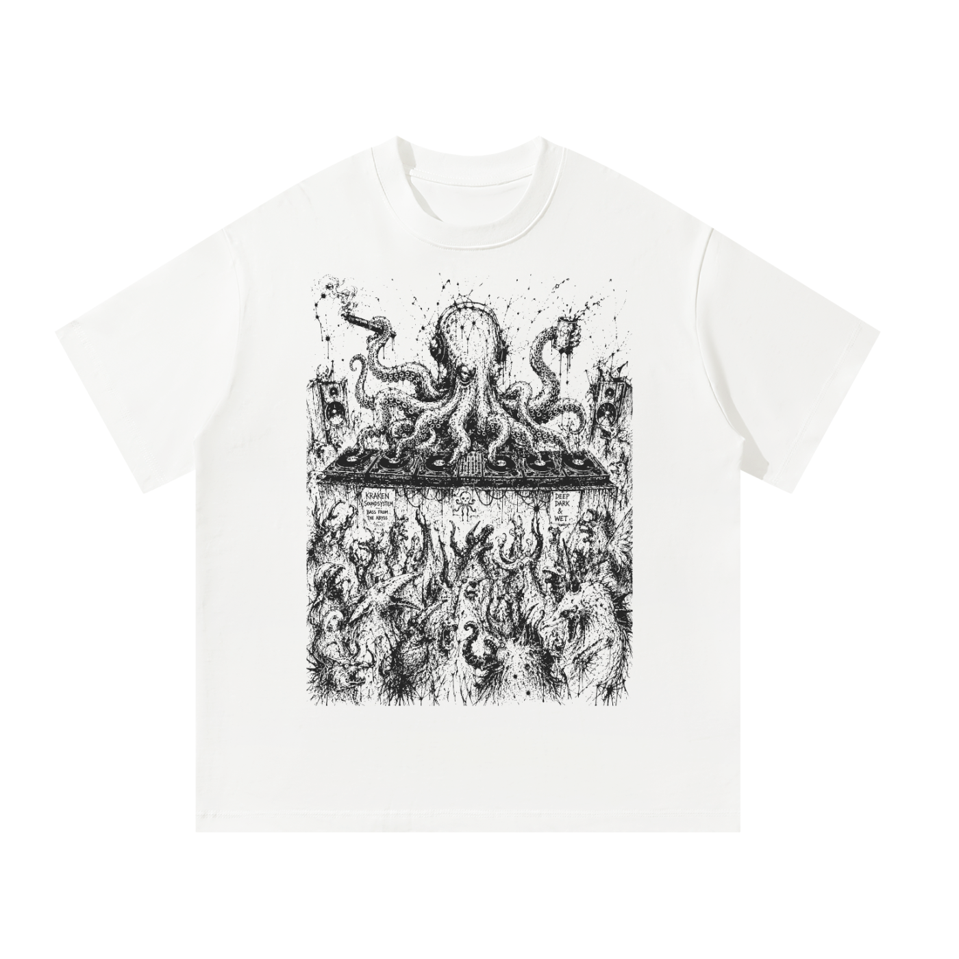Kraken Soundsystem - Oversized T-Shirt