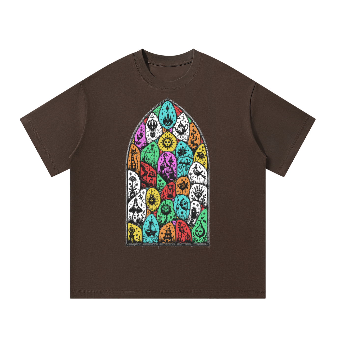 Stained Glass - Oversized T-Shirt